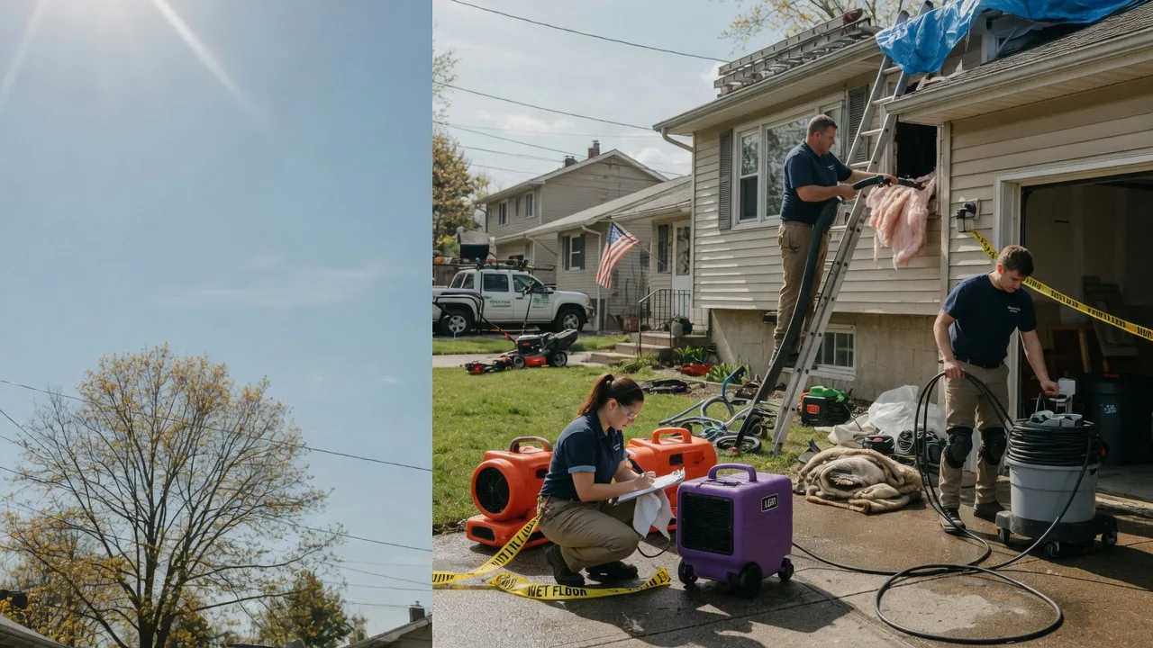 Emergency Water Removal in Zionsville, IN near me
